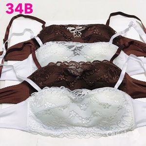 34B - NWT 4 pcs Lace Convertible Strapless Bra
